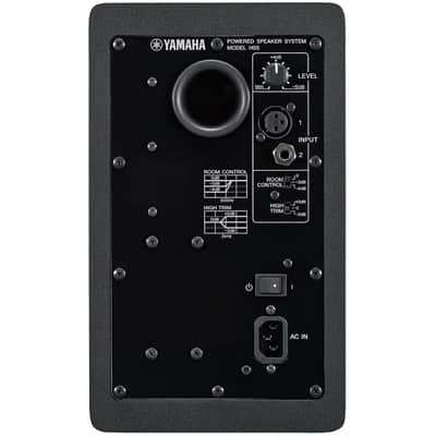 Yamaha HS5 2-Way 5" Cone Bi-amp Powered Studio Monitor, Single, Black image 4