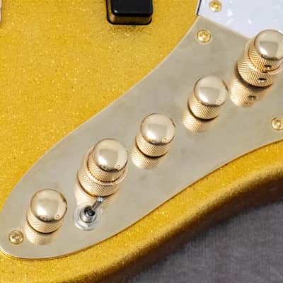 【new】Swing Guitars / Jazz Deluxe 5 Gold Sparkle 4.94kg #25080087【GIB Hyogo】【Plek-adjusted】【price included SHIPPING & IMPORT TAX & VAT】 image 9