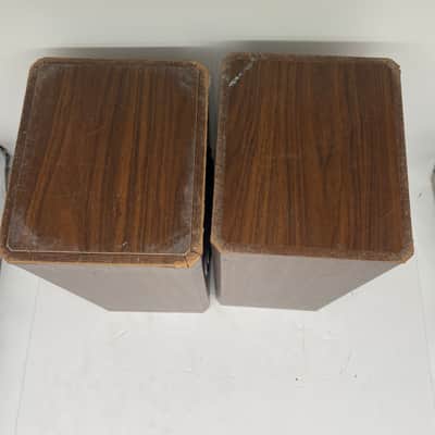 ADS L7E Audiophile Bookshelf Speakers VTG Woodgrain *TESTED WORKING image 6
