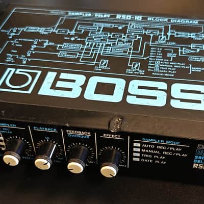 Boss RSD-10 Micro Rack Series Digital Sampler / Delay 1985 - 1991 - Black image 5