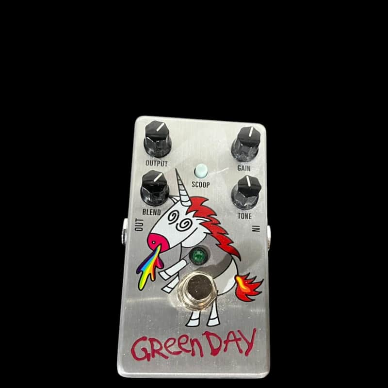 MXR DD25V3 Green Day Dookie Drive Overdrive V3 2020 - 2021 - Unicorn Graphic - X15297 image 1