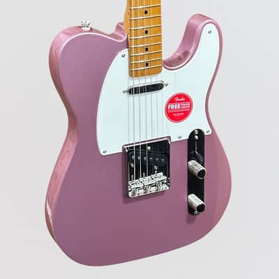 Fender Squier FSR Classic Vibe 50's Telecaster Electric Guitar - Burgundy Mist image 2