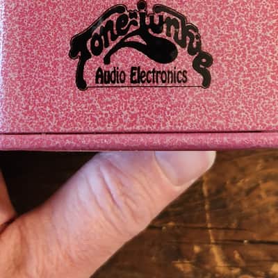 Tone Junkie Audio Electronics Pink Alpaca Overdrive/Fuzz Pink Sparkle image 2