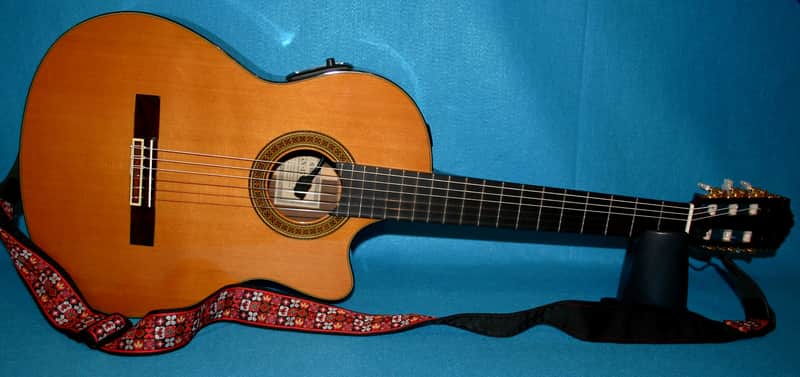 Yamaha CGX171CCA Classical Electric Guitar w. Case | Reverb