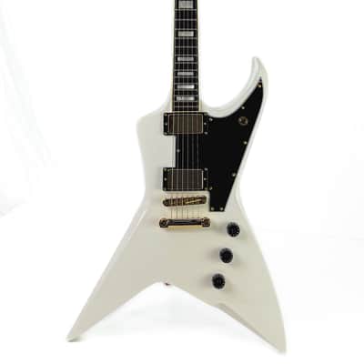 Evil Instruments (Claudio Sanchez) Presents: “The Jackhammer” - Vintage White Gloss (In partnership with Dunable Guitars) image 1