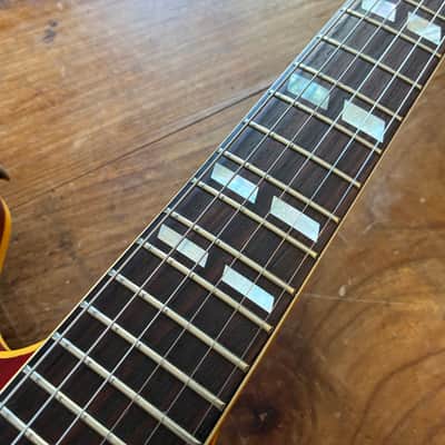 Epiphone  Riviera Blue Label  1971-75 - Cherry VIDÉO image 5