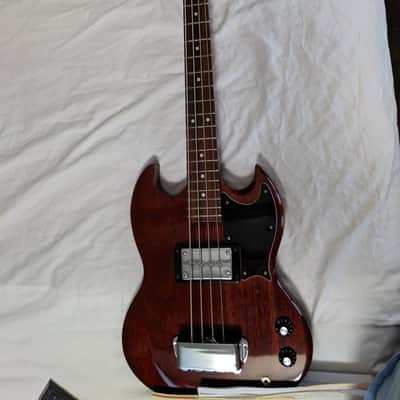Gibson EB-0 1971 Mahogany, cherry image 2