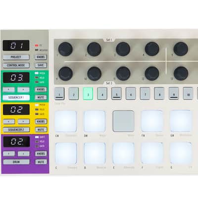 Arturia BeatStep Pro Sequencer Midi USB DJ Recording Pad Controller+Dual Stand image 2