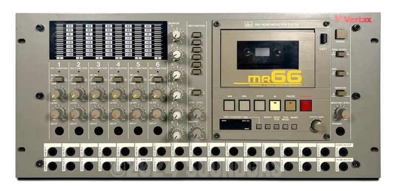 Vestax MR66 6-Track Cassette Recorder | Reverb