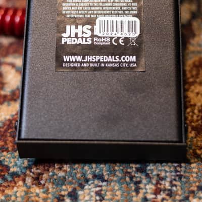 JHS Legends of Fuzz Crimson Guitar Effects Pedal image 5