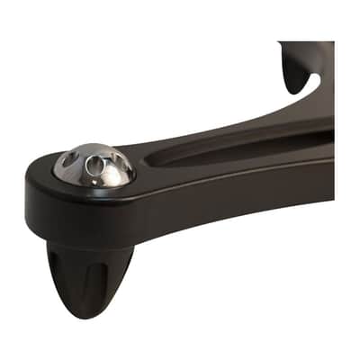 Ultimate Support MS-90/45B MKII Studio Monitor Stands with Decoupling Pads image 3