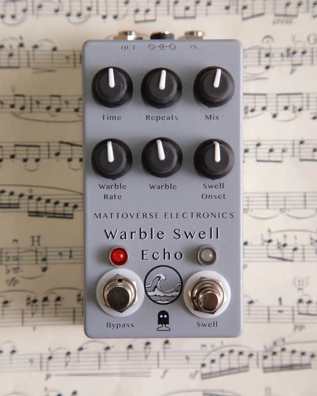 Mattoverse Electronics Warble Swell Echo Pedal Pre-Owned image 1