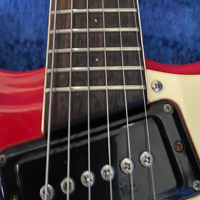 Mosrite Of California The Ventures Model Red Signed By Don Wilson Japan Vintage OHSC MIJ image 9