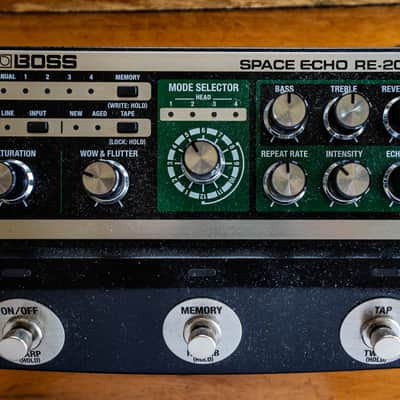 Boss Space Echo-202 Around 2022 - Black image 1