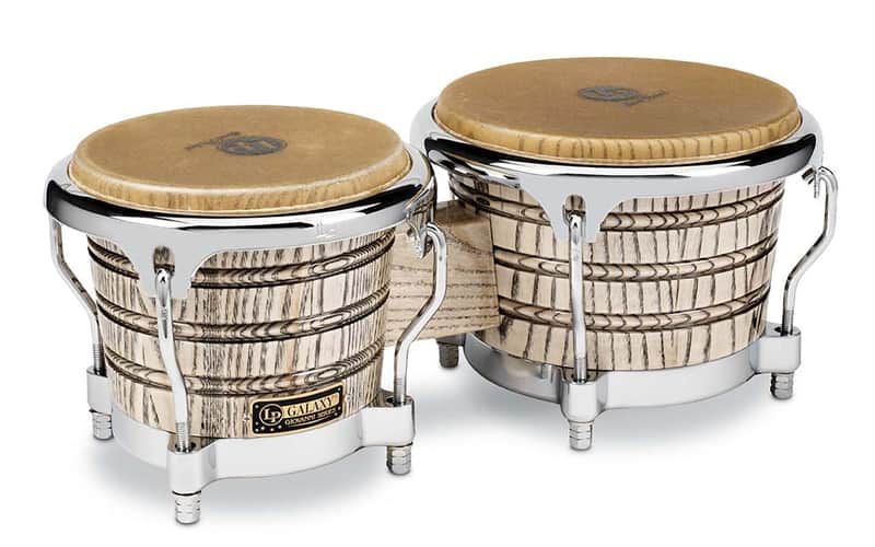 Latin Percussion Galaxy Giovanni LP793X-C Bongos, Chrome Hardware image 1