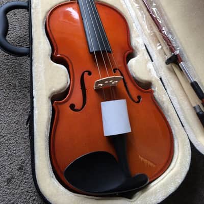 Adagio EM-50-1/4 Spruce Top Rosewood Fingerboard 1/4 Size Violin Outfit w/Lightweight Case & Bow image 1
