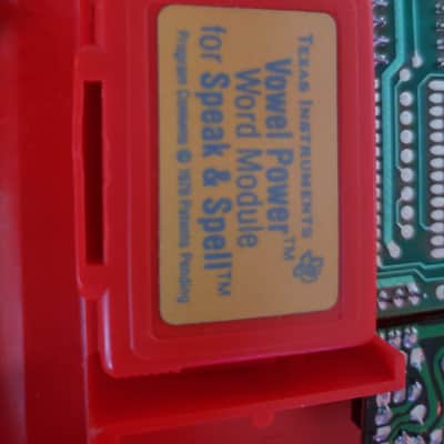 Texas Instruments Speak and Spell LFO + Expansion cart Circuit Bent Glitch noise Spell image 4