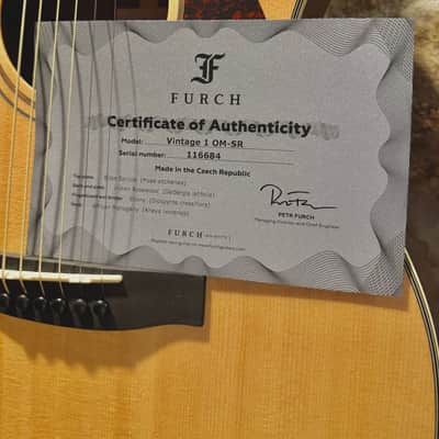 Furch Vintage 1 OM-SR Slotted head *RARE* K&K *SHIPS SAME DAY FREE* image 12
