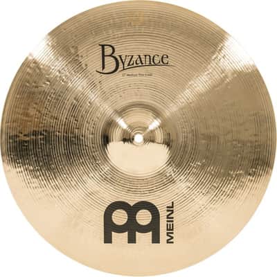 MEINL B17MTC-B Byzance Brilliant Medium Thin Crash 17 Zoll brilliant image 1