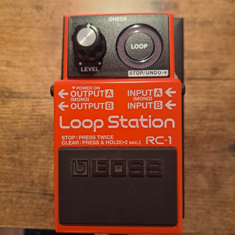 Boss RC-1 Loop Station 2014 - Present - Red image 1