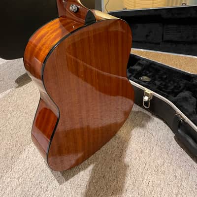 3/4 travel-size acoustic Zager guitar with LR Baggs pick-up image 5