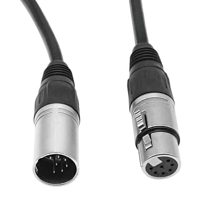 7 Pin XLR Cable, Microphone Cable 7 Pin XLR Male to Female Connector for Microphone and Audio Interface (10ft/3 Meter) image 2