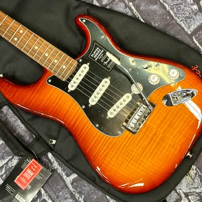 Fender Player PlusTop Stratocaster SSS PF Tobacco Sunburst W/Bag B-Stock Auth Dlr 7lbs15oz #245 image 7