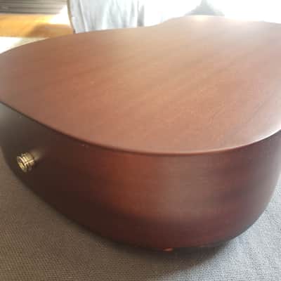 Gretsch Jim Dandy | Deltoluxe Parlor | All Satin finish Black top over Mahogany | Serial No. IWA2418645 image 10