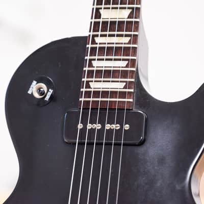 2012 Gibson USA Les Paul 50s Tribute P90 - Black Satin image 5
