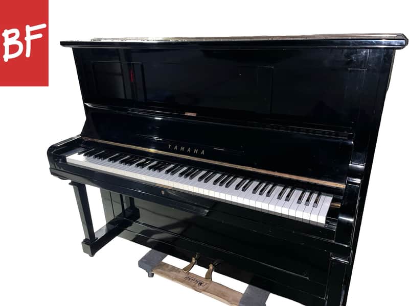 Yamaha U2 50” Upright Piano 1963 - Ebony image 1