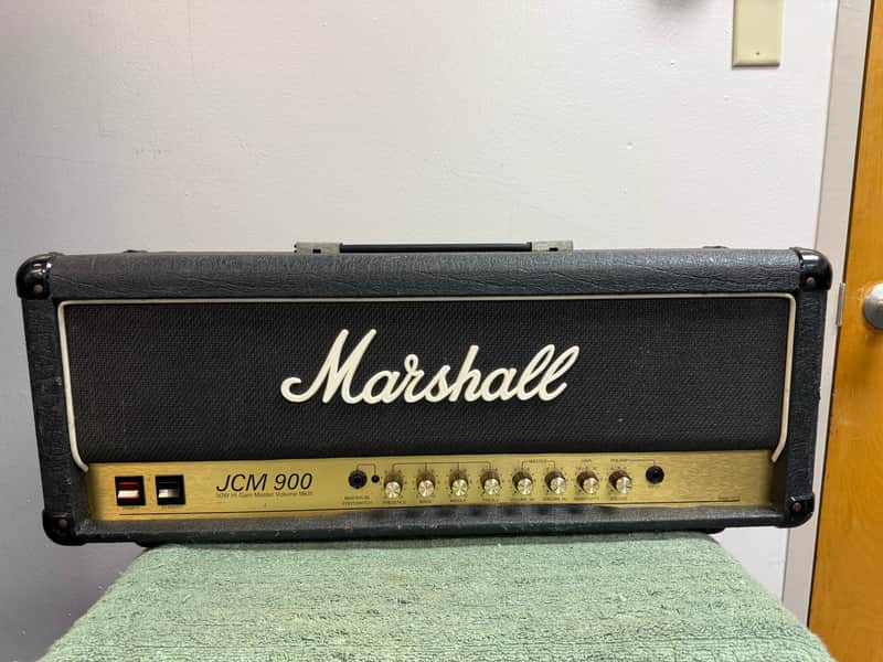 Marshall JCM 900 Model 2500 50-Watt Hi Gain Master Volume MkIII Head 1990s - Black image 1