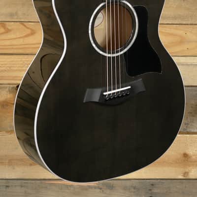Taylor Limited Edition 214ce Deluxe Acoustic/Electric Guitar Grey w/ Case image 2