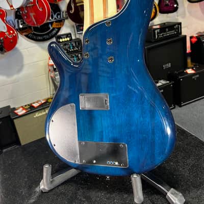Ibanez Bass Workshop SRAS7 Ashula 7-string Bass Guitar - Cosmic Blue Starburst Shipping Authorized Dealer! 474 GET PLEK’D! image 12