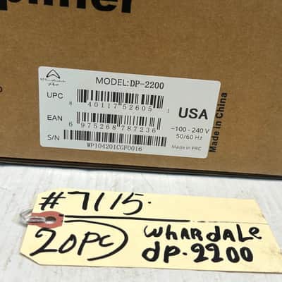 Wharfedale Pro DP-2200 Digital Power Amplifier #7115 (one) THS image 4