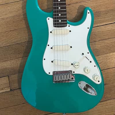 Fender  Strat Plus 1988 Bahama Green E4 serial number image 1