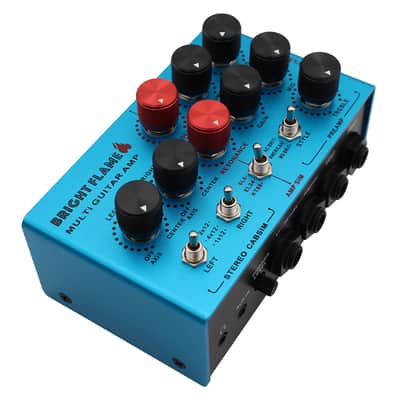 Mosky BRIGHT FLAME DI Box Effect Pedal Preamp Simulator,Power Amp Simplifier Pedal Stereo Cab Simulator ,price include the import duty for US buyer image 15
