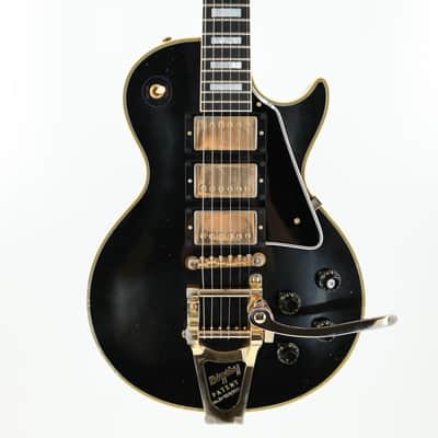 Gibson Custom Shop Murphy Lab '57 Les Paul Custom 3-Pickup Reissue Light Aged w/Case (Used) image 2