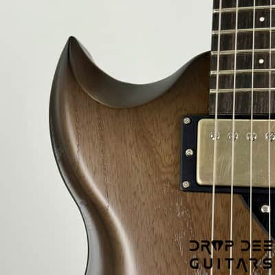 Dunable USA Custom Shop Minotaur Electric Guitar w/ Case - Trans Black image 5
