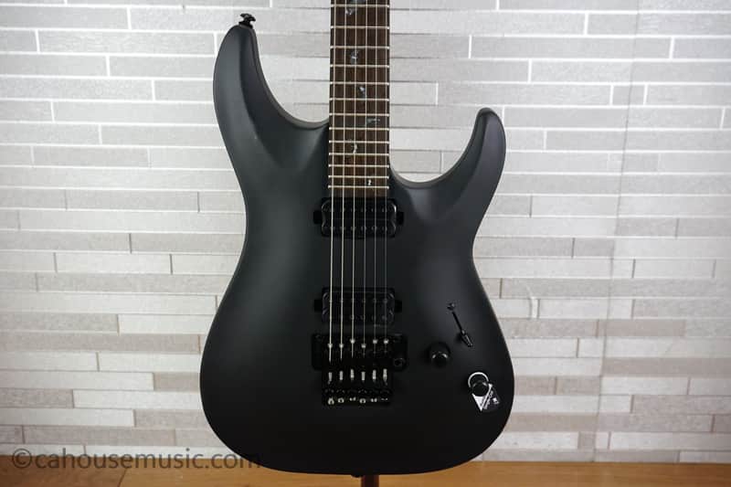Schecter Damien-6 FR - Satin Black image 1