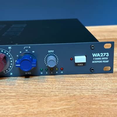 Warm Audio WA273 2-Channel British Microphone Preamp 2018 - Present - RAF Blue Gray image 5