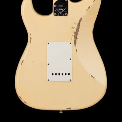 Fender Custom Shop Empire 59 Transition Stratocaster Relic - Aged Vintage White #19335 image 2