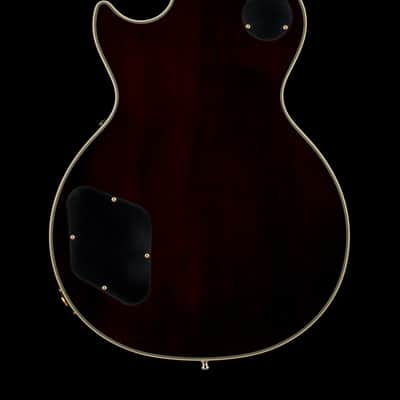 Epiphone Jerry Cantrell "Wino" Les Paul Custom (2023) - Dark Wine Red #29288 with Original Hard Case image 2