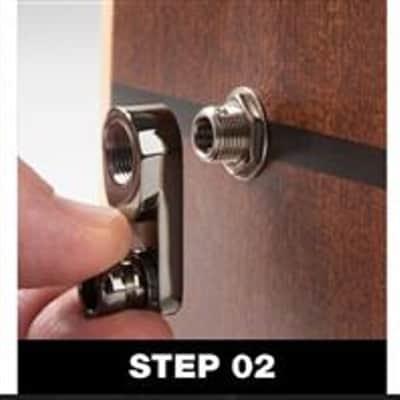 Music Nomad MN270 Acousti-Lok Strap Lock Adapter Standard Jack image 5