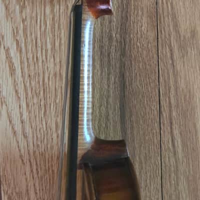 Vintage 1920's John Juzek 1/4 size violin with bow image 14
