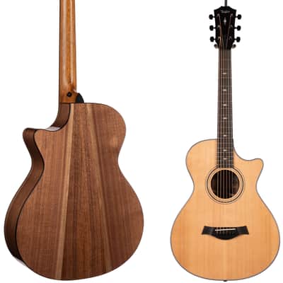Taylor Custom Select 312ce 12-Fret Western Red Cedar/Walnut (096) image 1