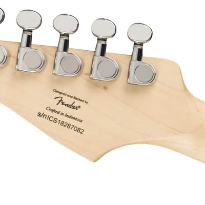 SQUIER - FSR Mini Stratocaster  Laurel Fingerboard  White Pickguard  Surf Green - 0370121557 image 6