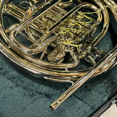 Yamaha YHR-672N F/Bb Professional Double French Horn 2024 Nickle Silver New Unplayed Auth Dlr #036 image 14