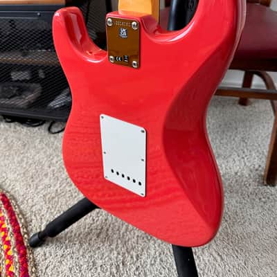 Fender American Vintage II '61 Stratocaster 2022 - Fiesta Red image 5