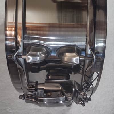 Mapex Black Panther Blade 14x5.5" Steel Snare Drum - Brushed Nickel Over Steel image 11