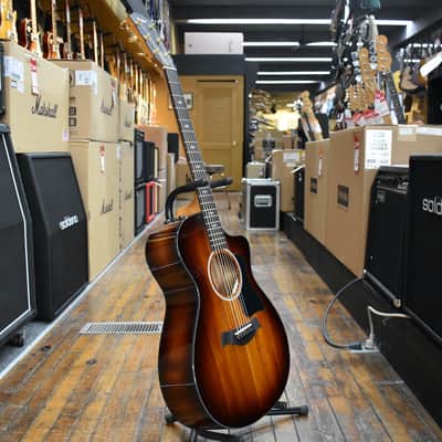 Taylor 222ce-K DLX Hawaiian Koa Grand Concert Acoustic-Electric Guitar w/Hard Case image 5